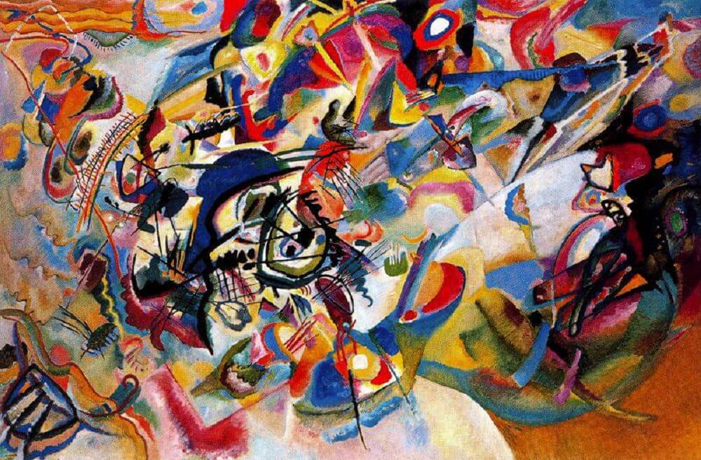 Composition VII, 1913 by Wassily Kandinsky