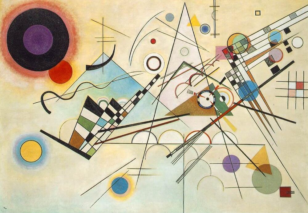 Composition VIII, 1923 by Wassily Kandinsk