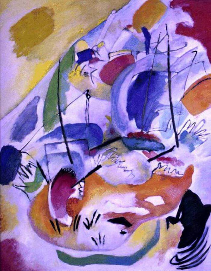 Improvisation, 31 (Sea Battle) by Wassily Kandinsky