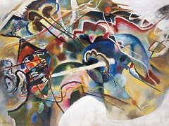 Painting with White Border, 1912 by Wassily Kandinsky