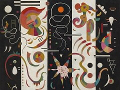 Striped, 1934 by Wassily Kandinsky