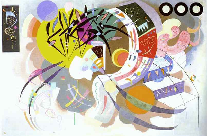 Dominant Curve, 1936 by Wassily Kandinsky