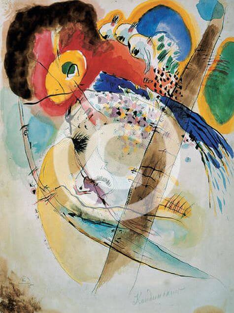 Exotic Birds, 1915 by Wassily Kandinsky