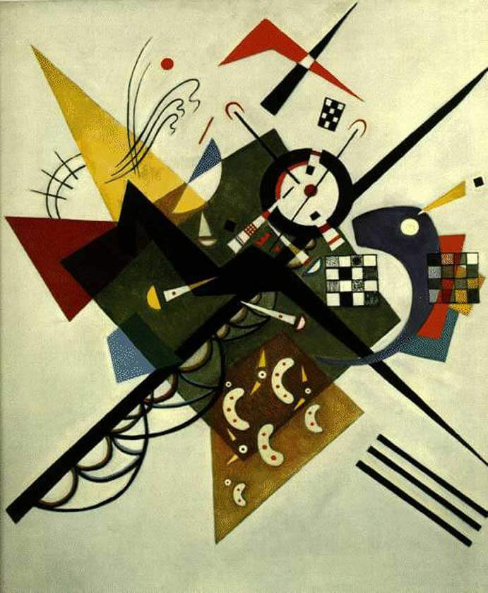 On White II , 1923 by Wassily Kandinsky