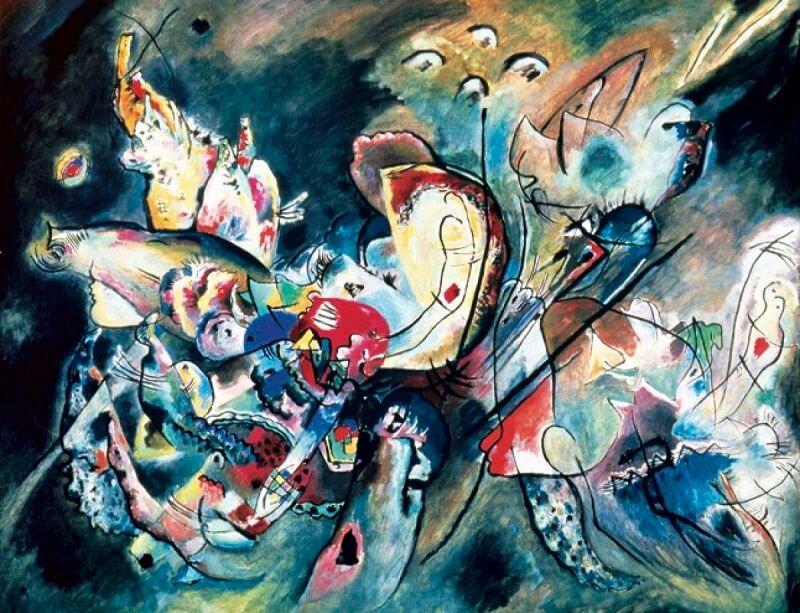 Overcast, 1917 by Wassily Kandinsky