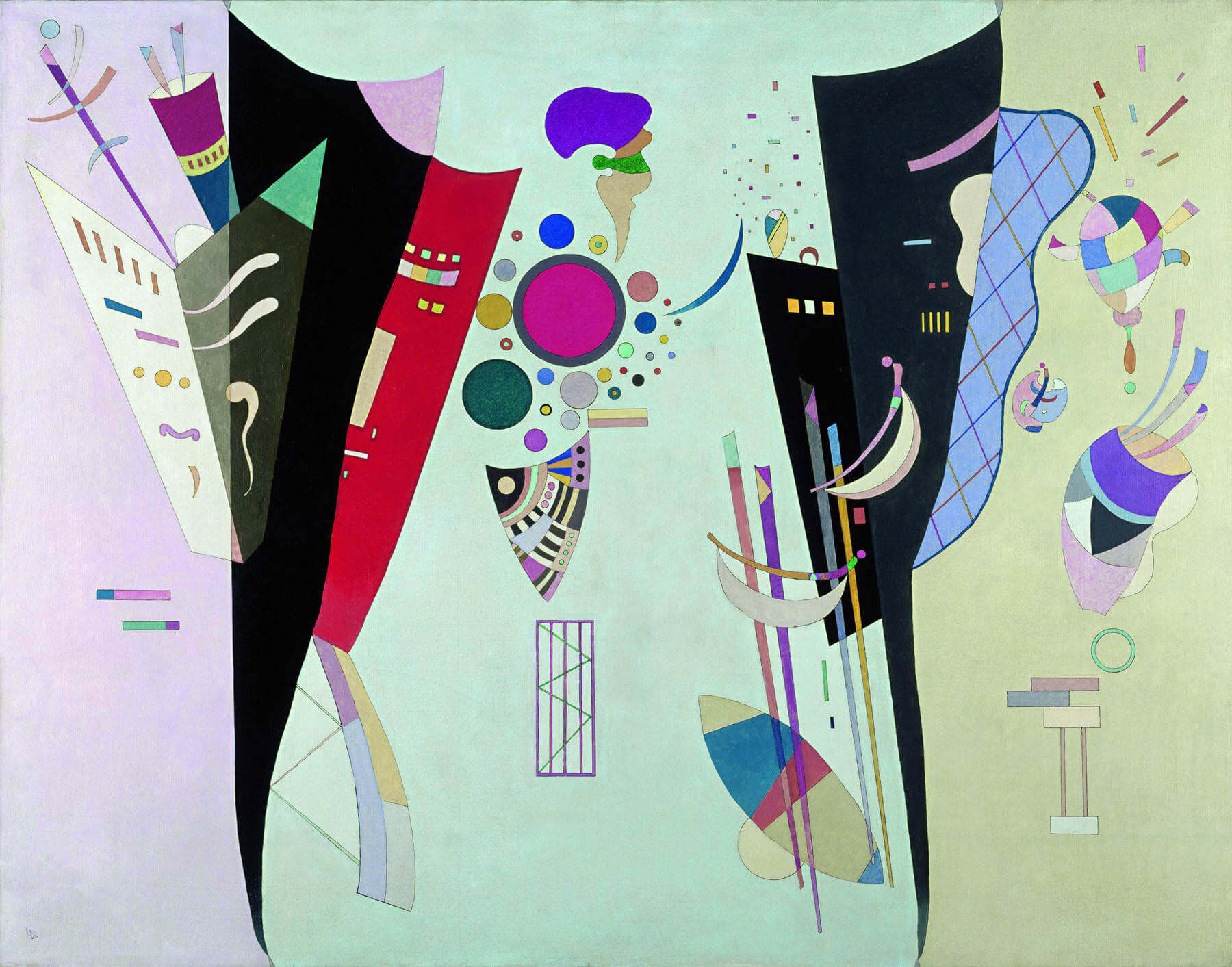 Reciprocal Accords, 1942 by Wassily Kandinsky