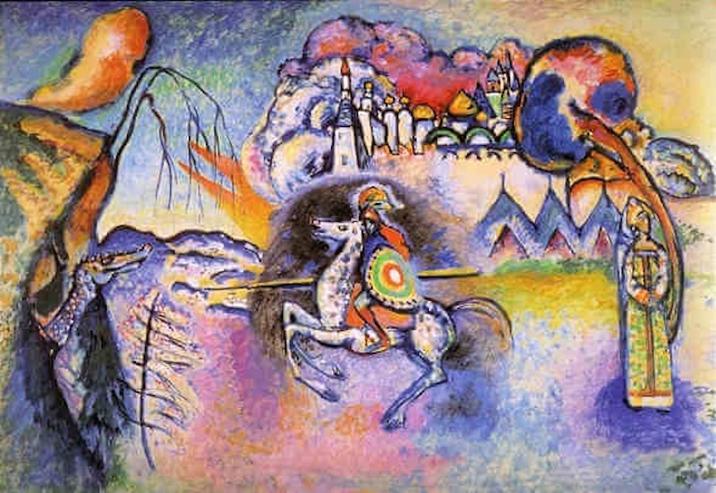 Rider St George, 1914 by Wassily Kandinsky