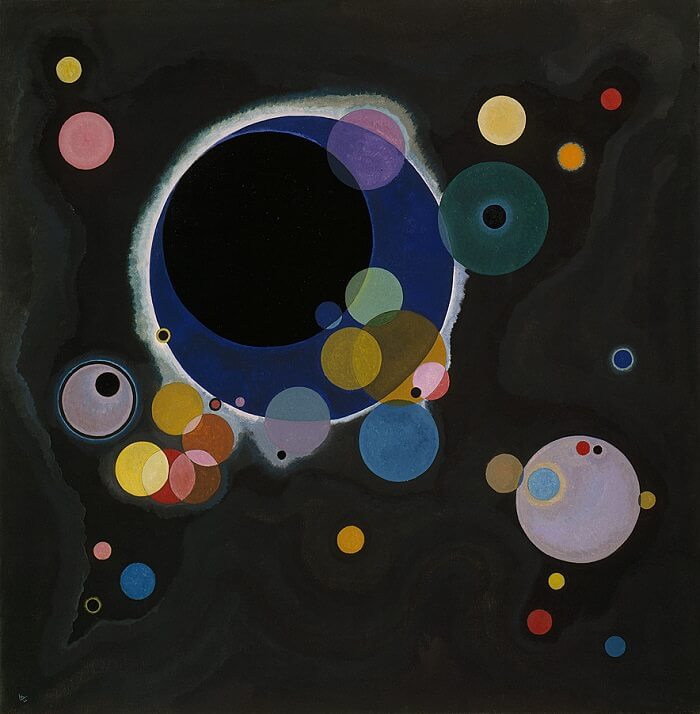 Several Circles, 1926 by Wassily Kandinsky