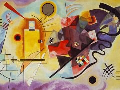 Yellow-Red-Blue by Wassily Kandinsky